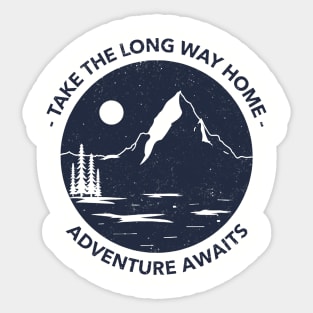 Adventure Awaits Sticker